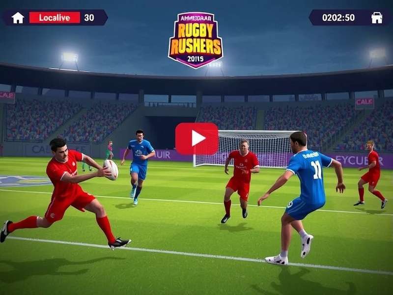 Ahmedabad Rugby Rushers Gameplay Screenshot